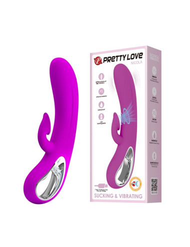 PRETTY LOVE -  NICOLA 12 FUNCTION SUCKING AND VIBRATING