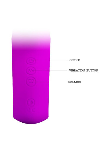 PRETTY LOVE -  NICOLA 12 FUNCTION SUCKING AND VIBRATING