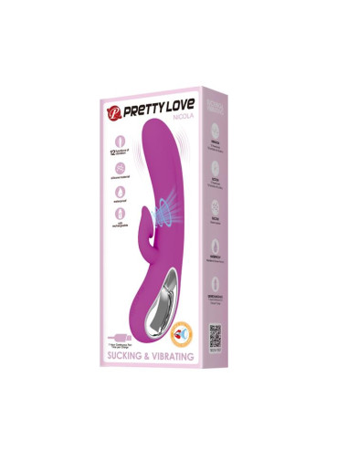 PRETTY LOVE -  NICOLA 12 FUNCTION SUCKING AND VIBRATING
