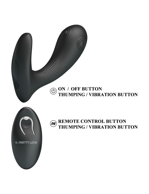 Pretty Love Mirabelle Remote Thrusting G-Spot Vibrator