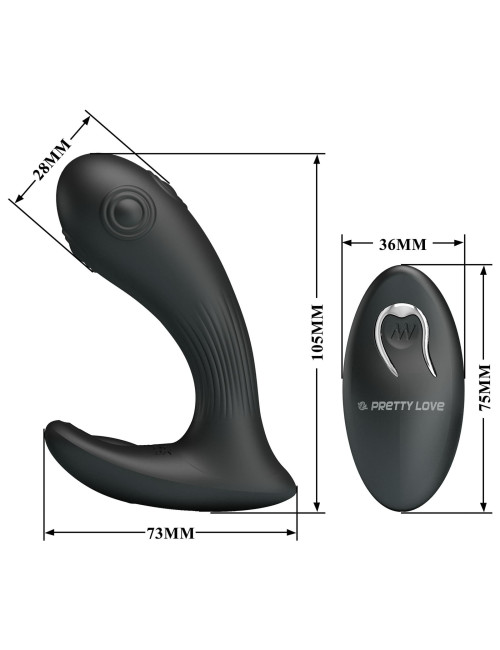 Pretty Love Mirabelle Remote Thrusting G-Spot Vibrator