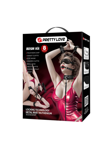 Pretty Love 8-Piece BDSM Bondage Kit