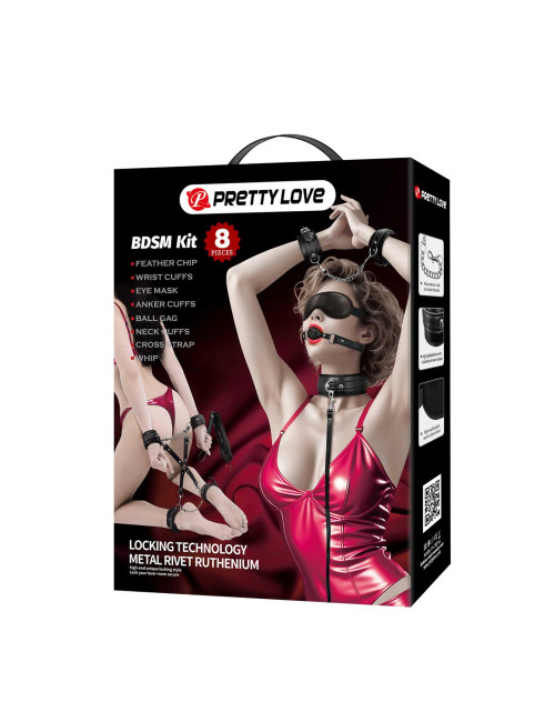 Pretty Love 8-Piece BDSM Bondage Kit