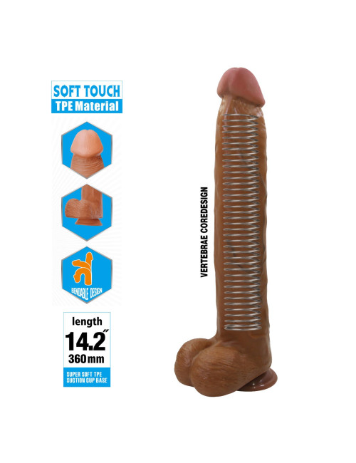 Pretty Love Dany Realistic Flexible Dildo