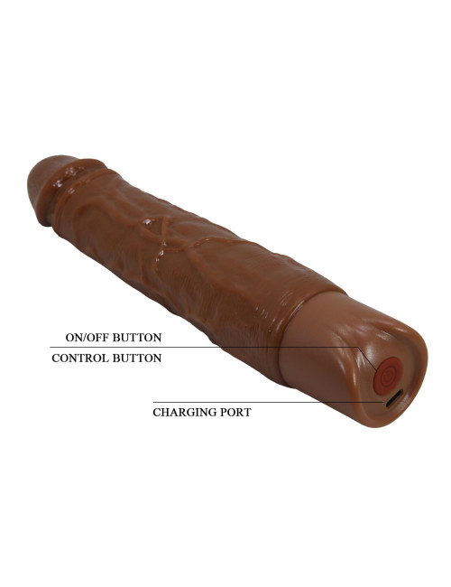 Pretty Love Kessler Brown Thrusting Vibrating Dildo