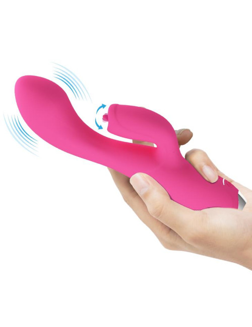 Pretty Love Gloria Pink - różowy wibrujący masażer z 12 funkcjami i pamięcią