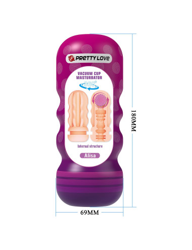 Pretty Love Alisa 360° Vacuum Cup Masturbator