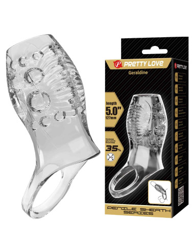 Pretty Love Geraldine Textured Penis Sleeve