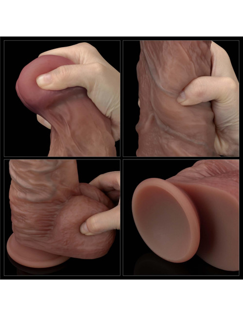 10.5'' Dual Layered Silicone Cock XXL