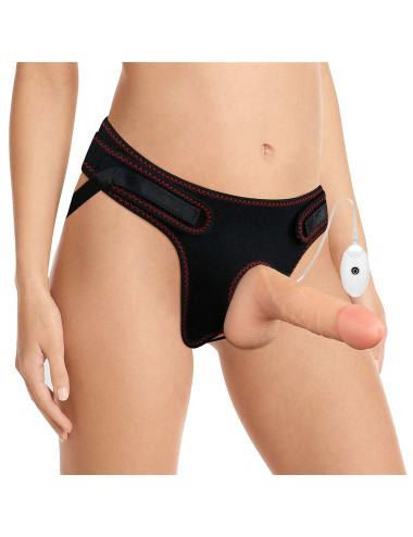 Vibrating Easy Strapon Set 7.0''