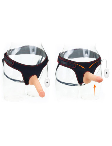 Vibrating Easy Strapon Set 7.0''