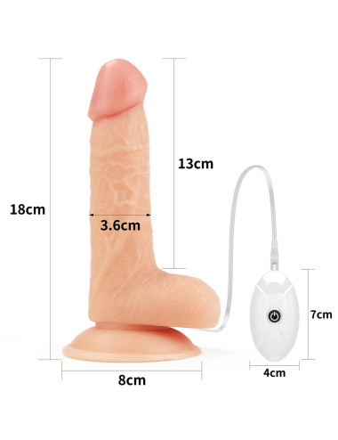 Vibrating Easy Strapon Set 7.0''