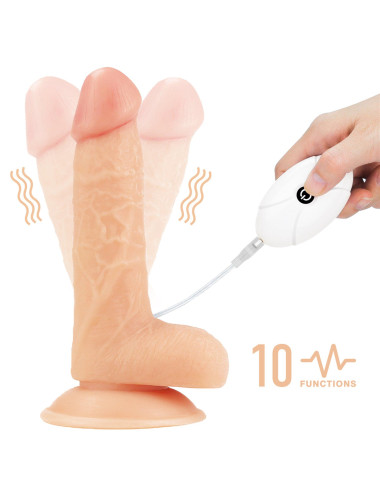 Vibrating Easy Strapon Set 7.0''