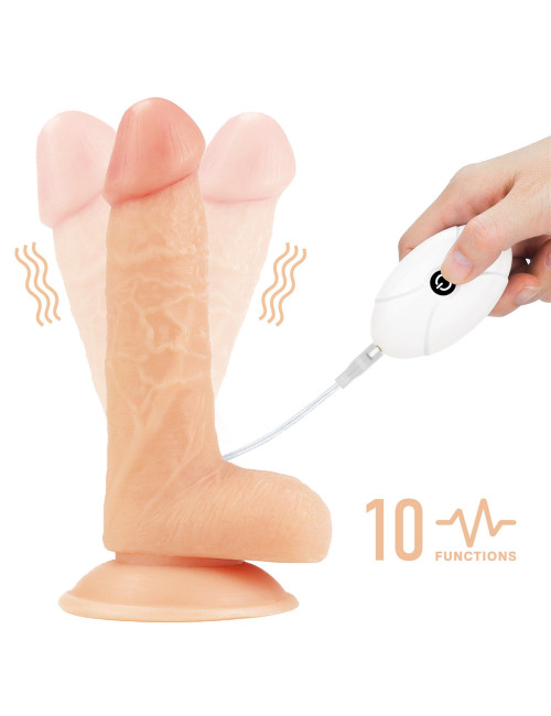 Vibrating Easy Strapon Set 7.0''