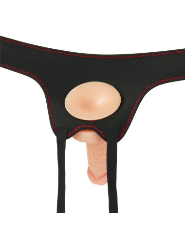 Vibrating Easy Strapon Set 7.0''