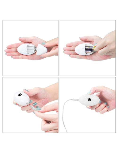Vibrating Easy Strapon Set 7.0''