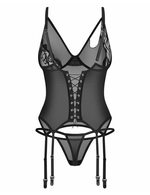 Saturis gorset i stringi   S/M