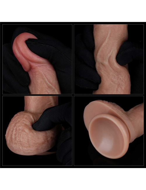 7'' Dual Layered Silicone Cock