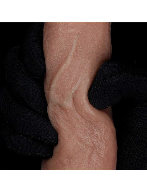 7'' Dual Layered Silicone Cock