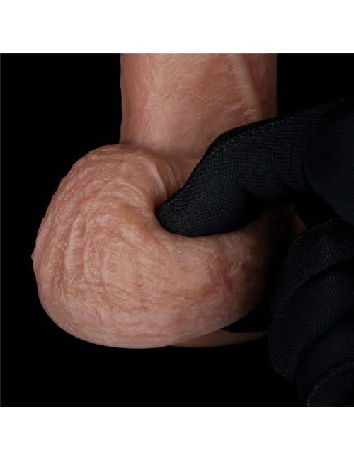 7'' Dual Layered Silicone Cock