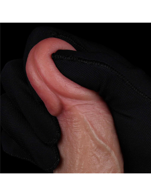 7'' Dual Layered Silicone Cock