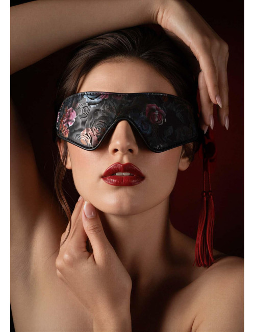 Floral Jacquard Blindfold