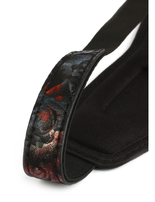 Floral Jacquard Blindfold