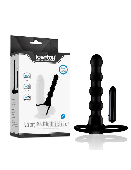 Vibrating Rock Balled Double Prober