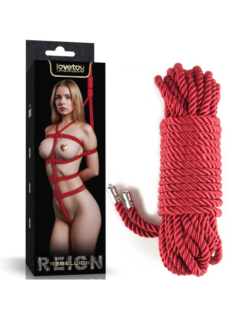 Rebellion Reign Crimson Silky Bondage Rope