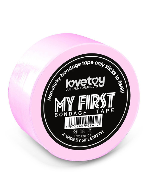 My First Non Sticky Bondage Tape Pink