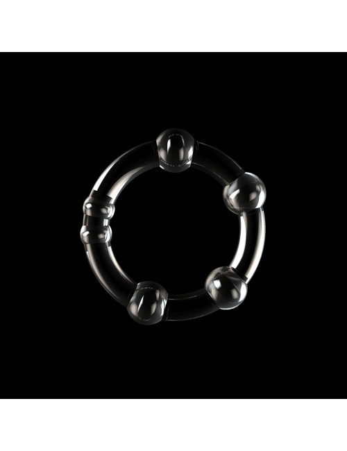 Power Plus Triple Beaded Ring Set