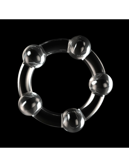 Power Plus Triple Beaded Ring Set