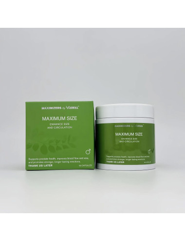 MAXIMUM SIZE - 60 Capsules