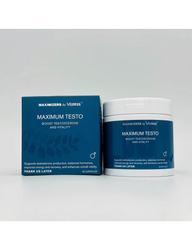 MAXIMUM TESTO - 60 Capsules